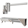 Hanah Home Mueble de TV Beril Blanco